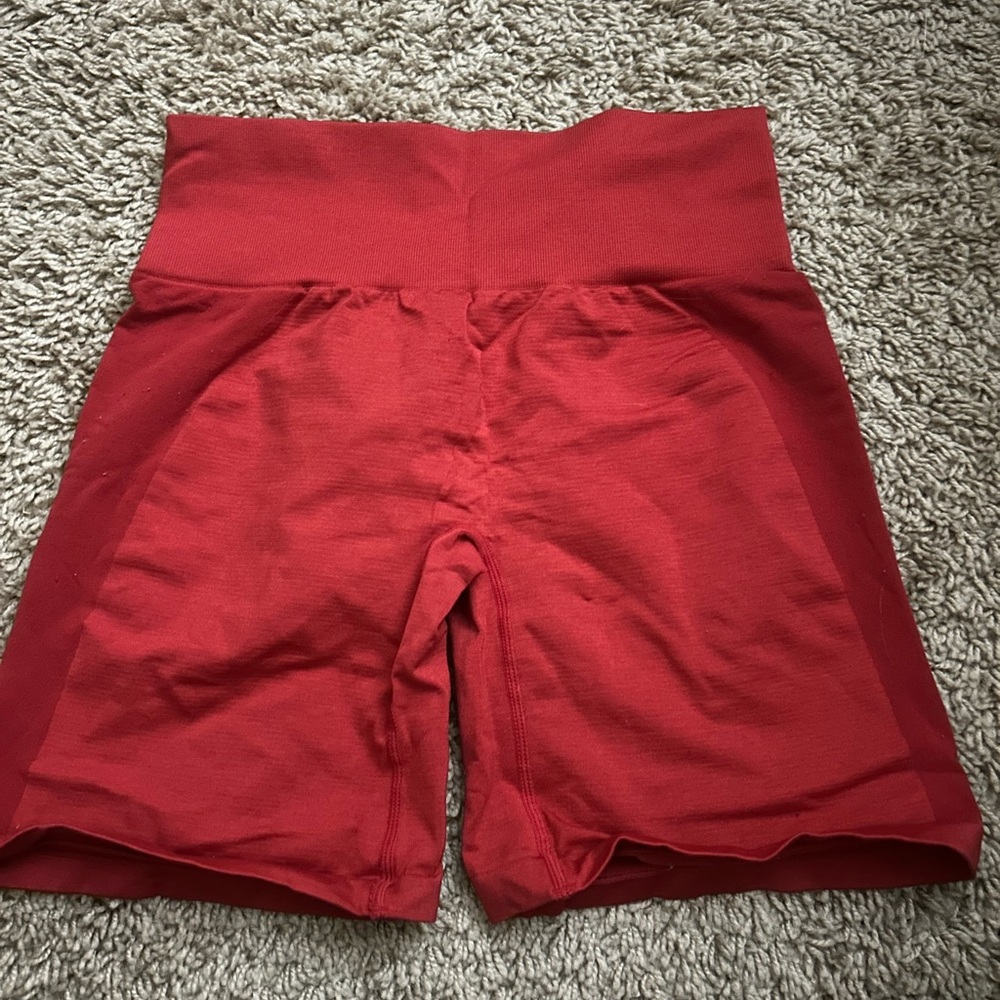 NVGTN Red Bike Shorts